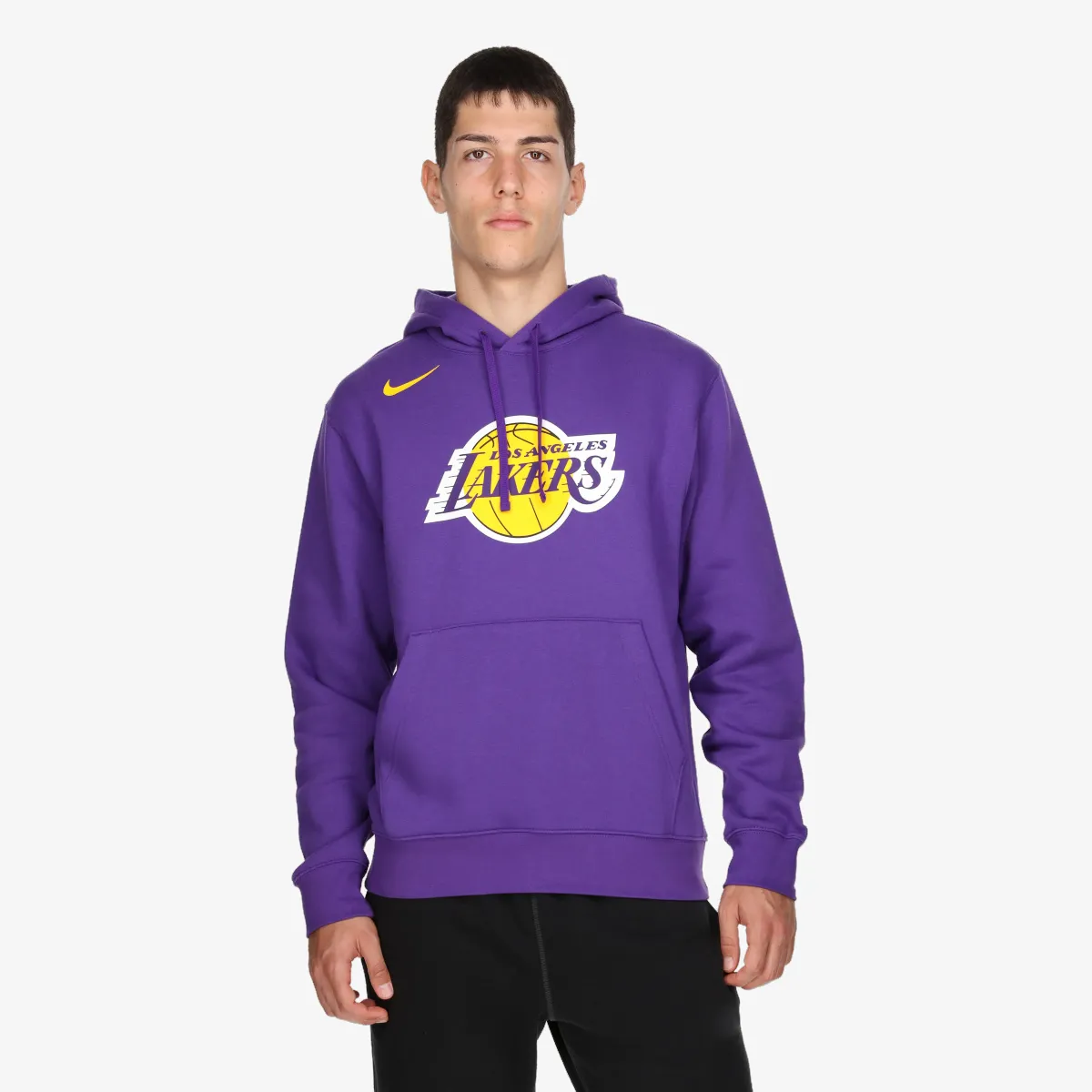 NIKE Majica s kapuljačom LAL MNK CLUB HDY PO 