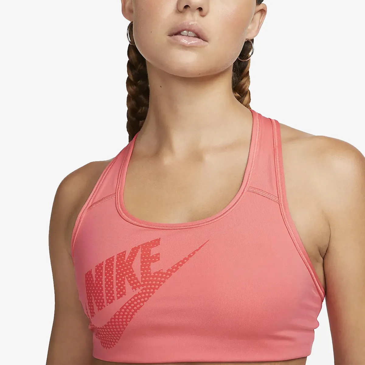 NIKE Sportski grudnjak W NK DF SWSH NONPDED BRA DNC 