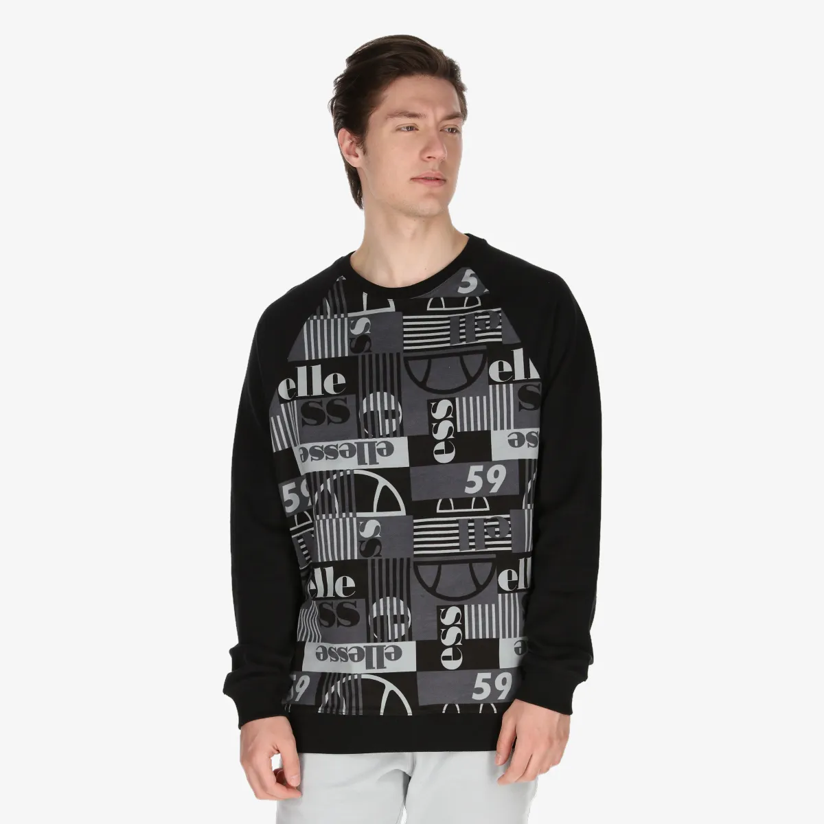 ELLESSE Majica bez kragne MENS ITALIA CREWNECK