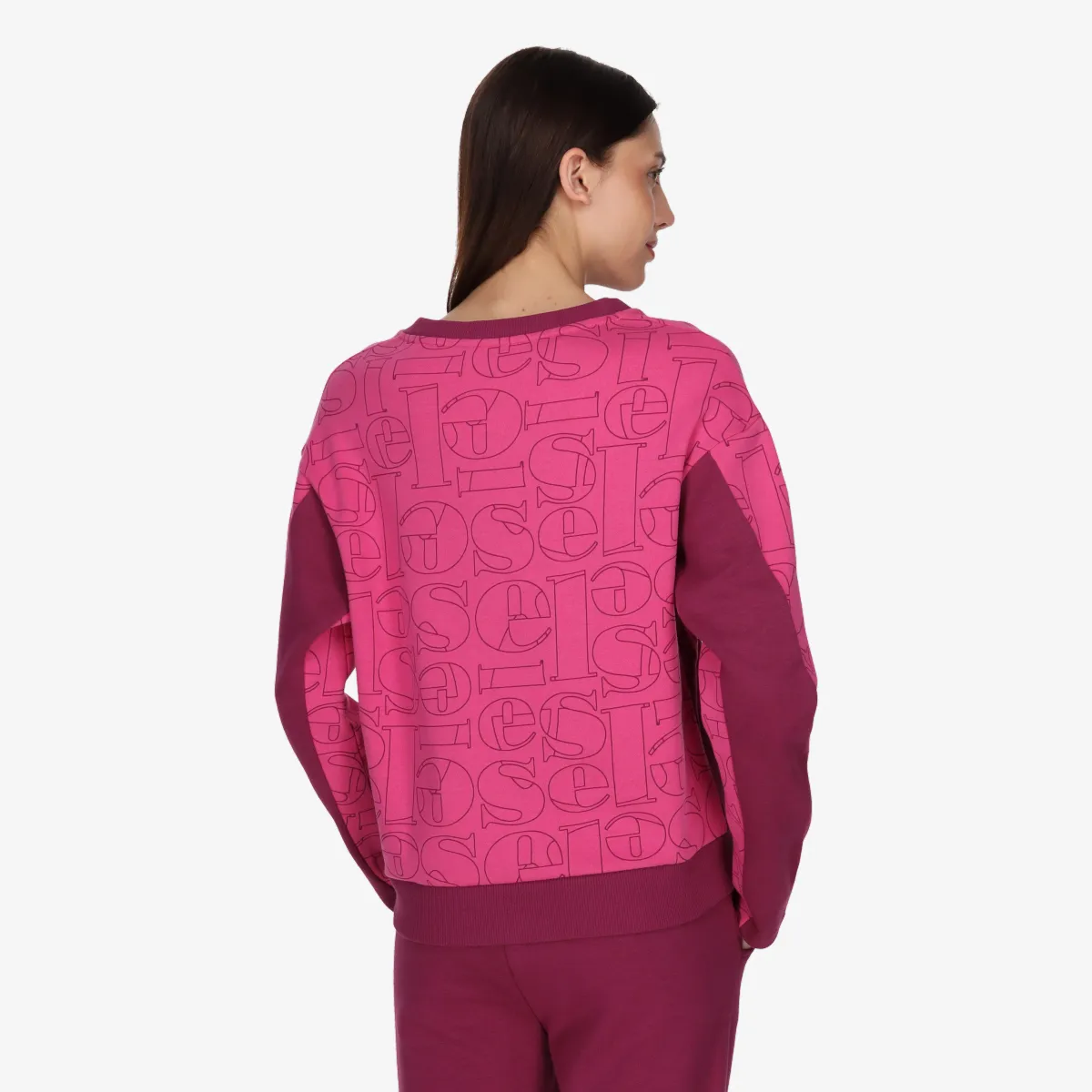 ELLESSE Majica bez kragne LADIES ITALIA CREWNECK