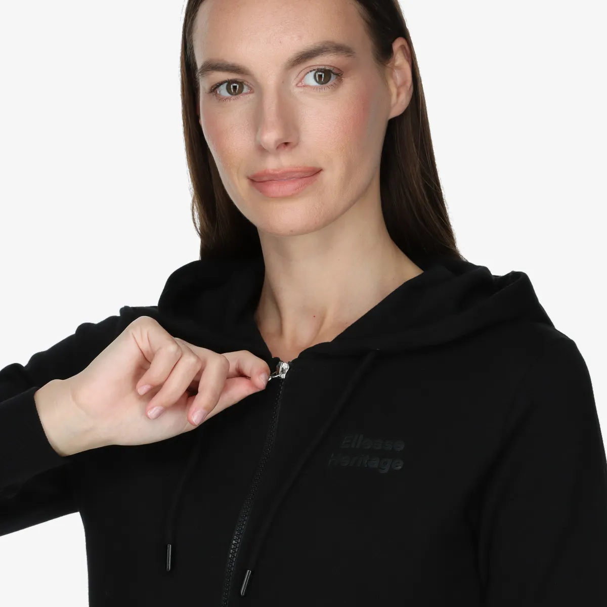 ELLESSE Majica s kapuljačom s patentom ELLESSE LADIES FULL ZIP HOODY
