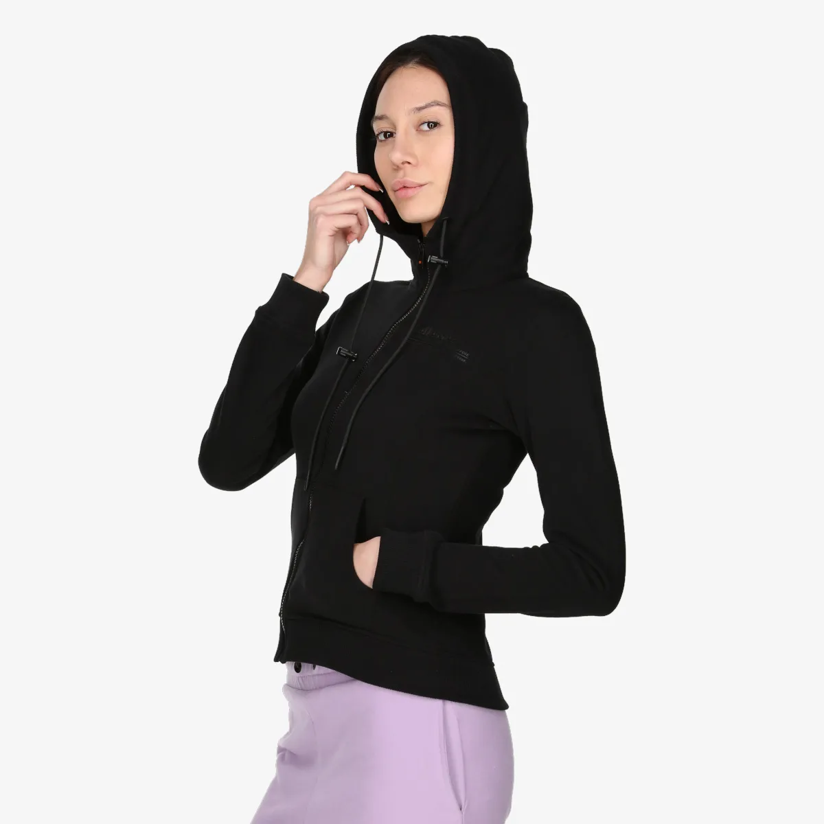 ELLESSE Majica s kapuljačom s patentom ELLESSE LADIES FULL ZIP HOODY 