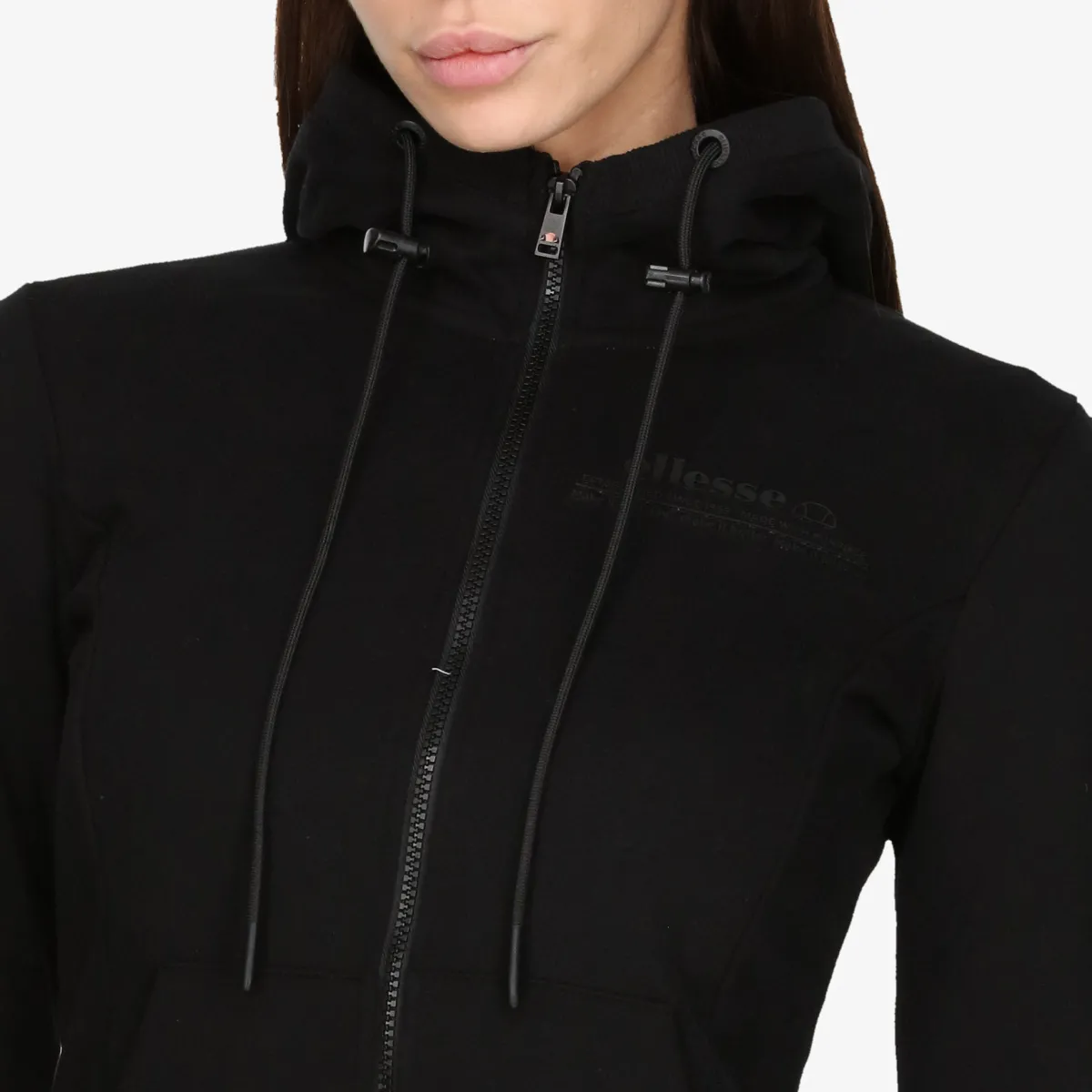 ELLESSE Majica s kapuljačom s patentom ELLESSE LADIES FULL ZIP HOODY 