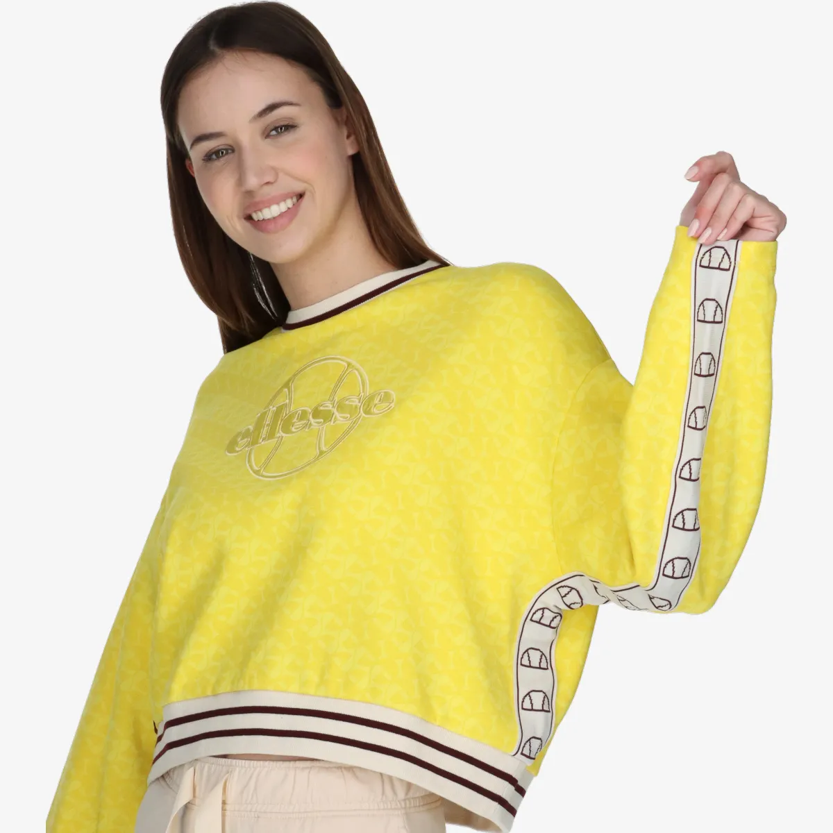 ELLESSE Majica bez kragne LADIES CREWNECK