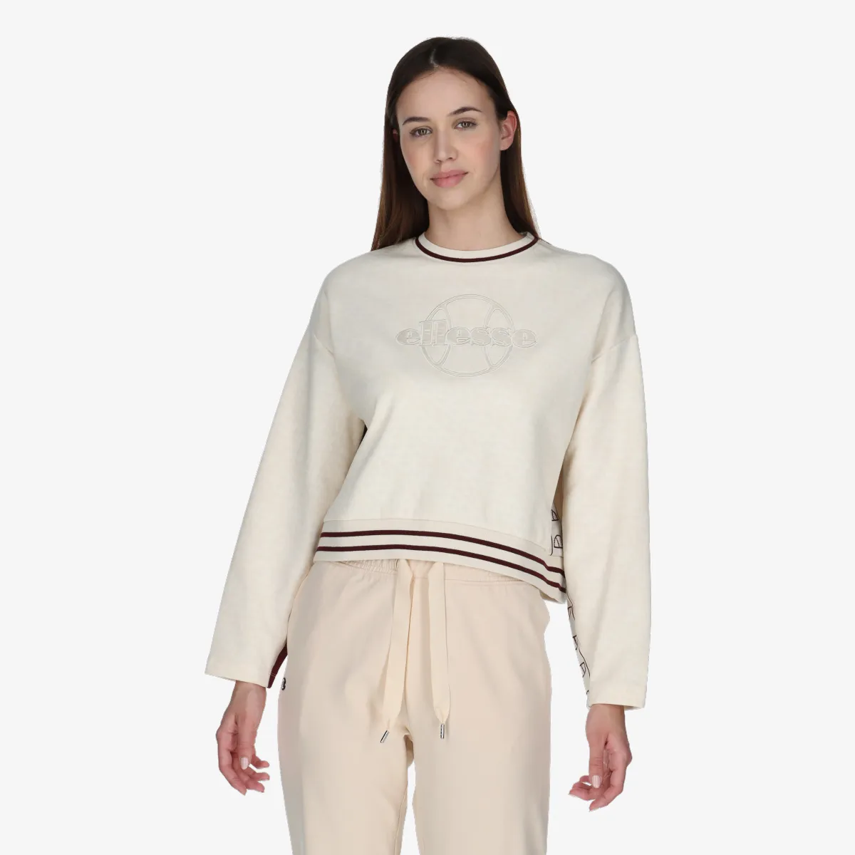 ELLESSE Majica bez kragne ELLESSE LADIES CREWNECK