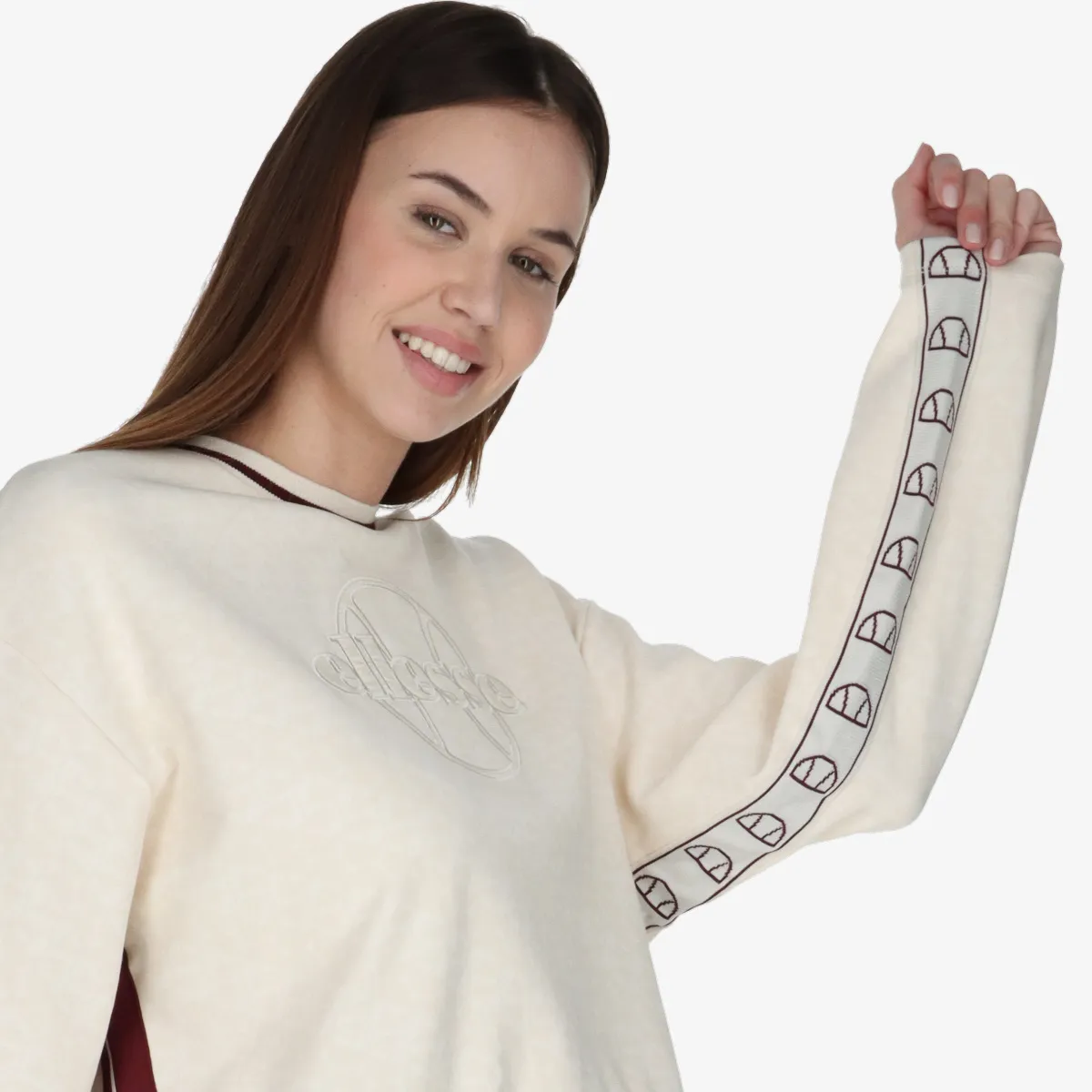 ELLESSE Majica bez kragne ELLESSE LADIES CREWNECK
