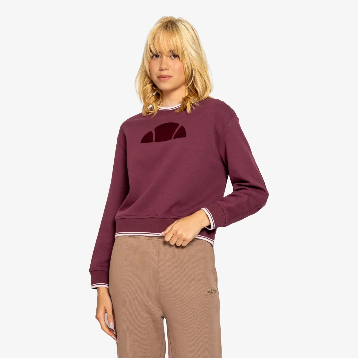ELLESSE Majica bez kragne ELLESSE LADIES CREWNECK