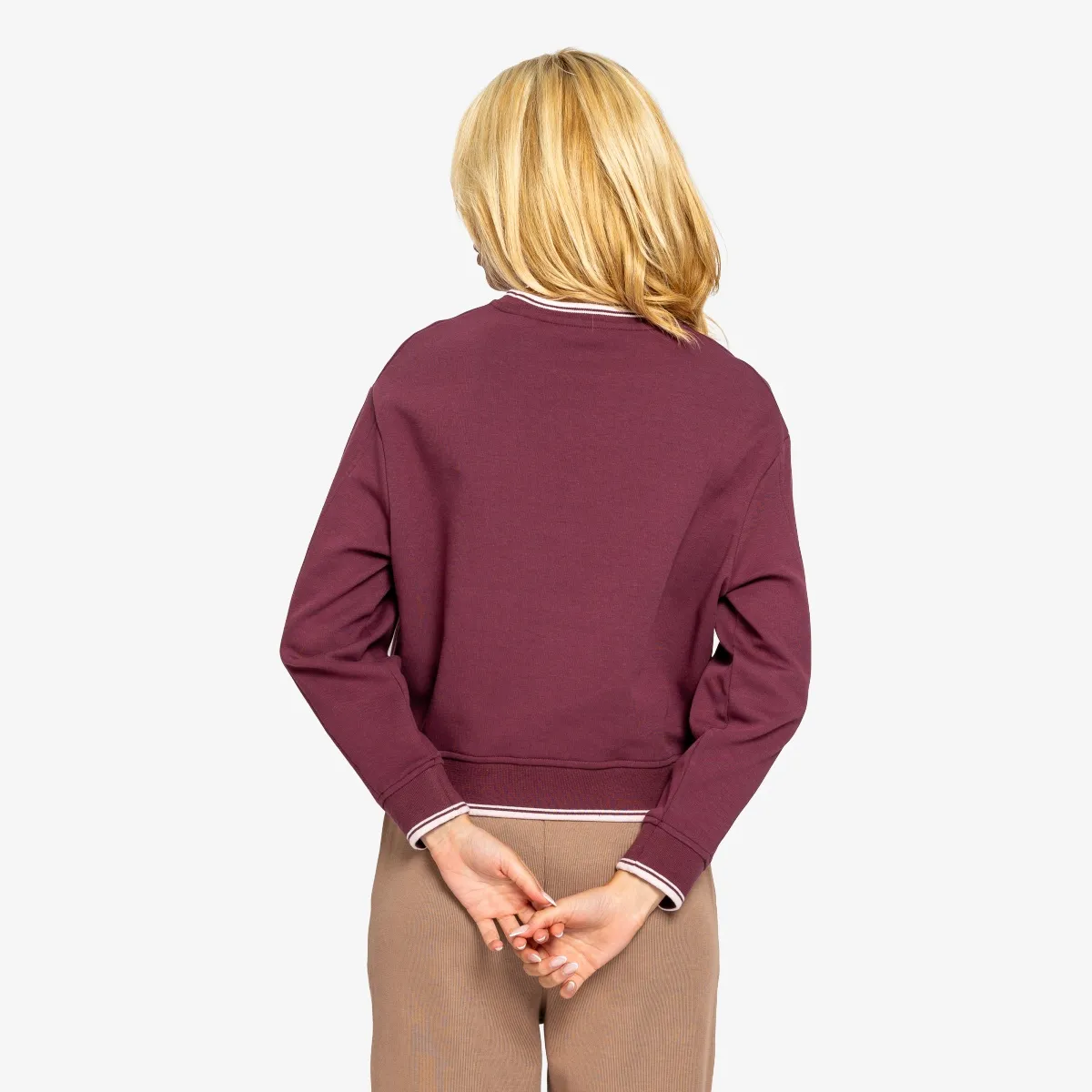 ELLESSE Majica bez kragne ELLESSE LADIES CREWNECK