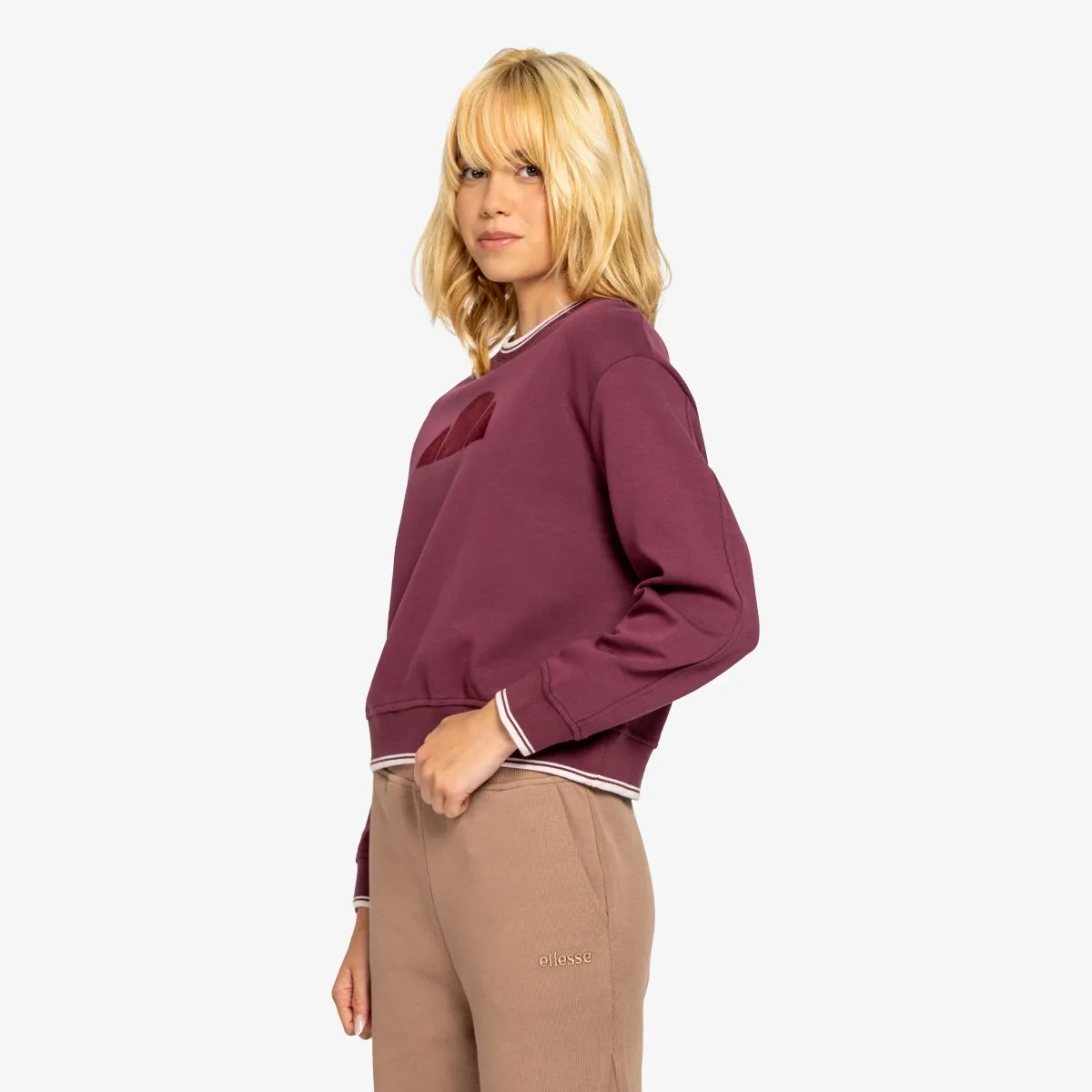 ELLESSE Majica bez kragne ELLESSE LADIES CREWNECK