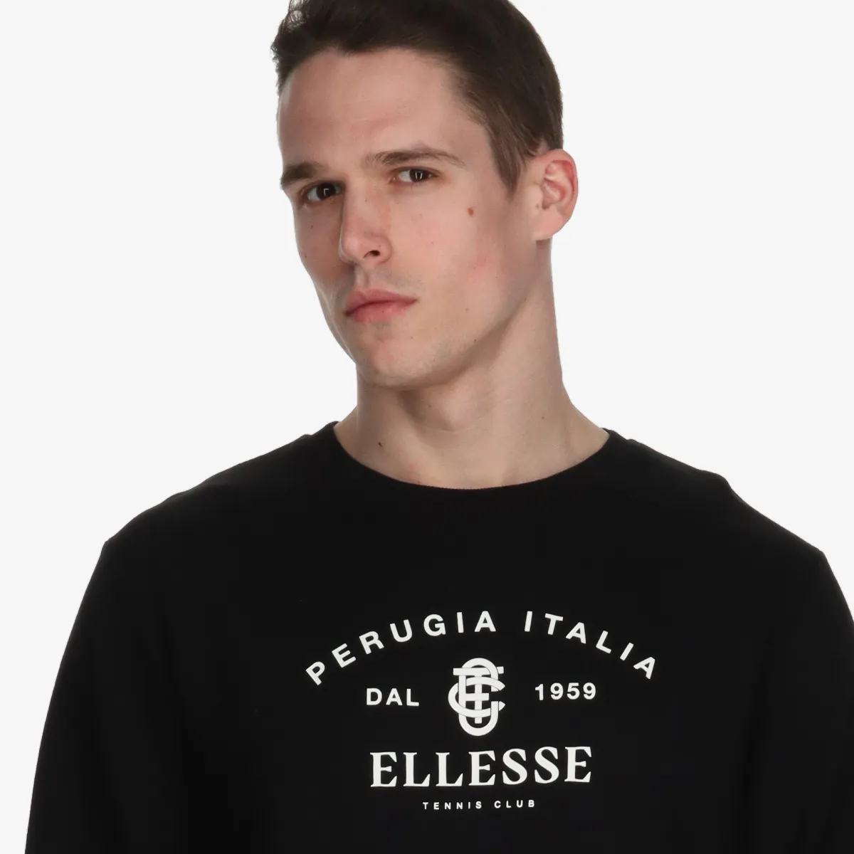 ELLESSE Majica bez kragne ELLESSE MALE CREWNECK