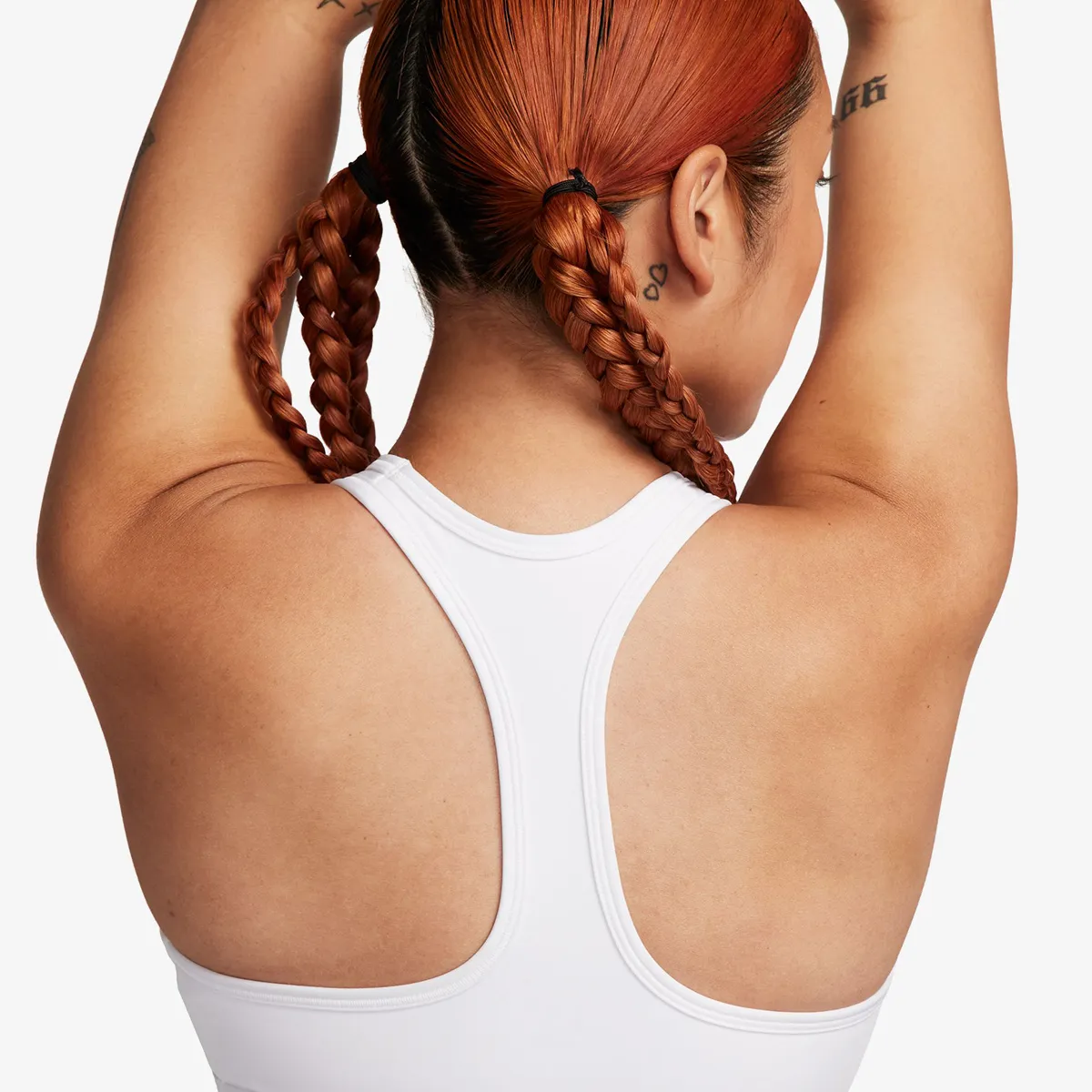 NIKE Sportski grudnjak W NK SWSH MED SPT FUTURA BRA 