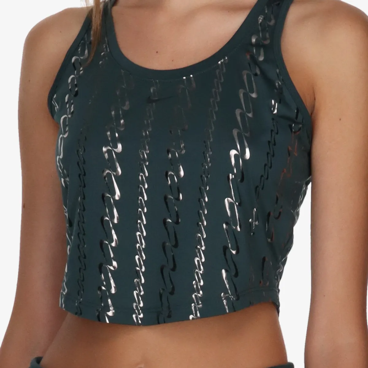 NIKE Top i majica bez rukava W NK ONE DF TANK AOP 