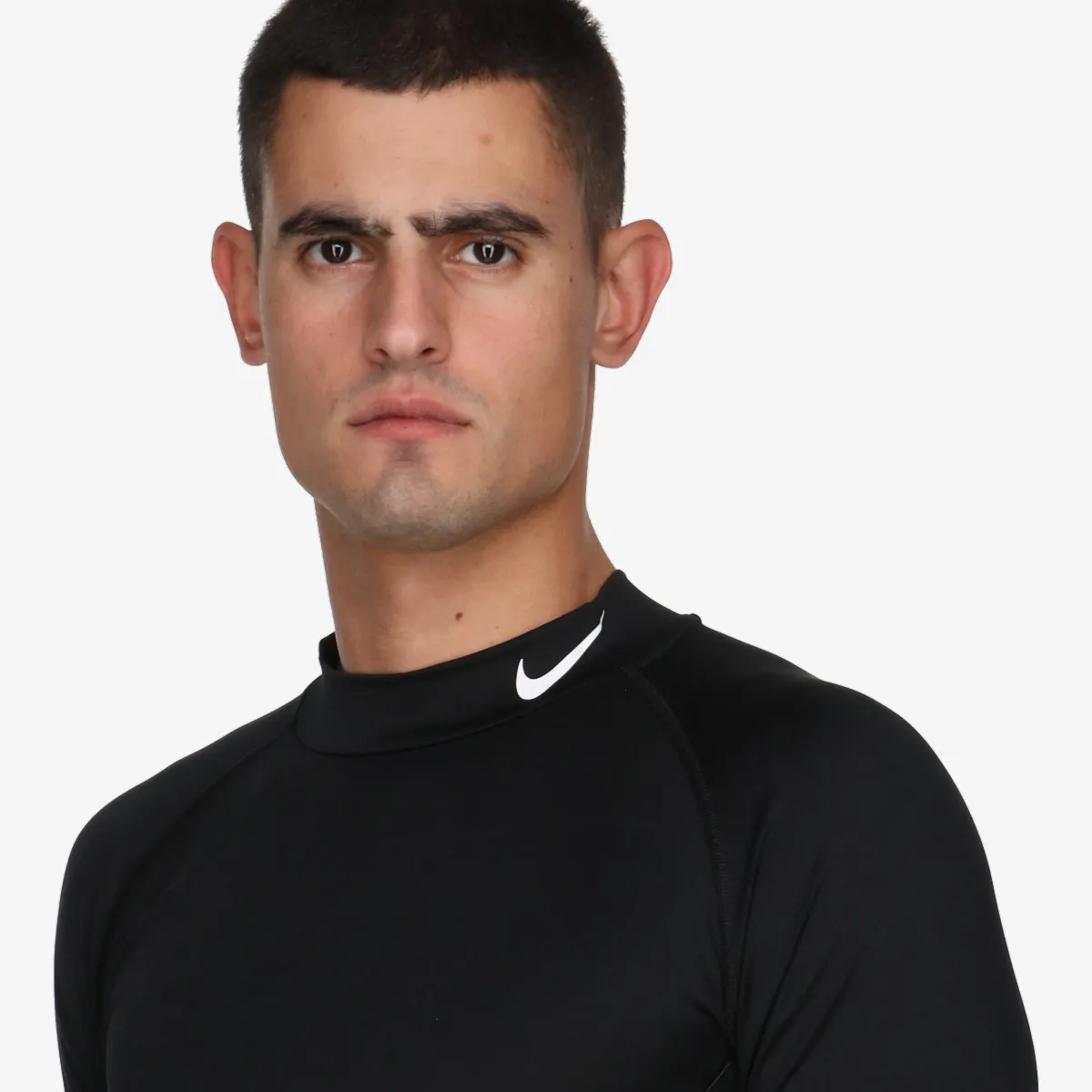 NIKE Majica dugih rukava M NP DF TIGHT LS MOCK 