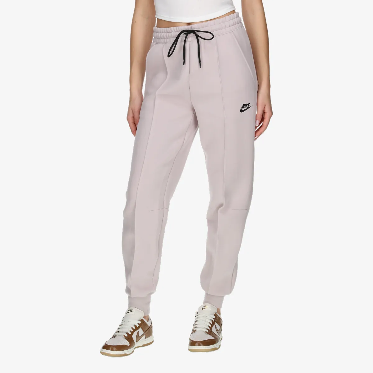 NIKE Hlače W NSW TCH FLC MR JGGR 
