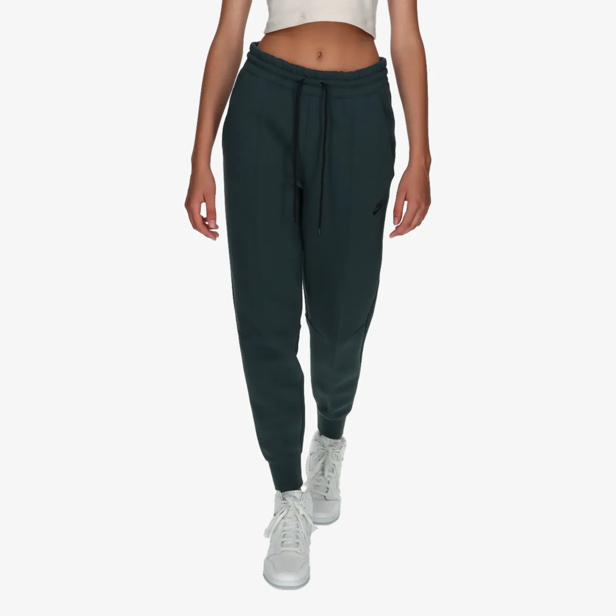 NIKE Hlače W NSW TCH FLC MR JGGR 