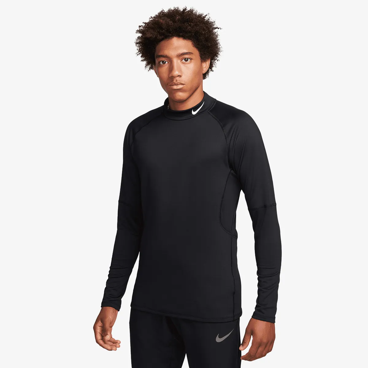 NIKE Majica dugih rukava M NP TOP WARM LS MOCK 
