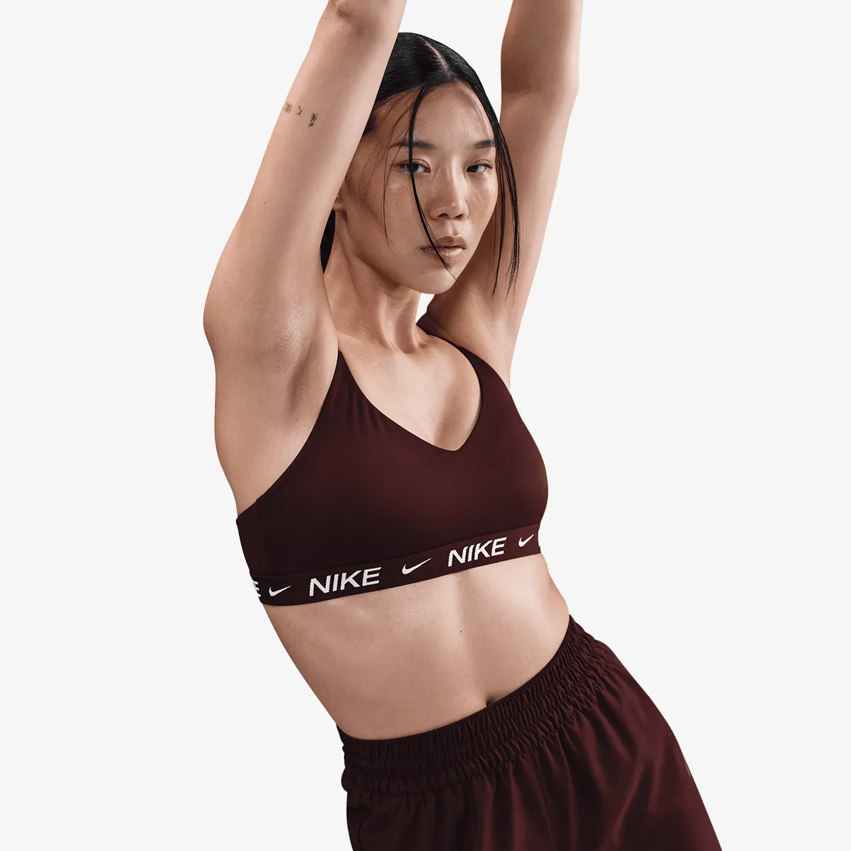 NIKE Sportski grudnjak W NK DF INDY LGT SPT BRA 