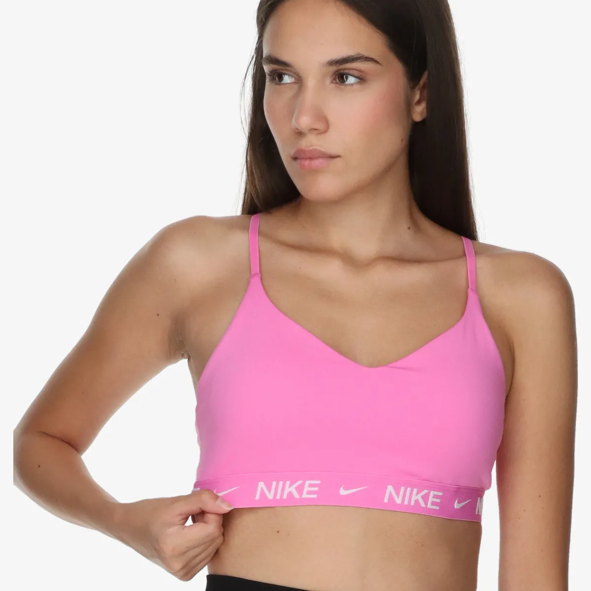 NIKE Sportski grudnjak W NK DF INDY LGT SPT BRA 