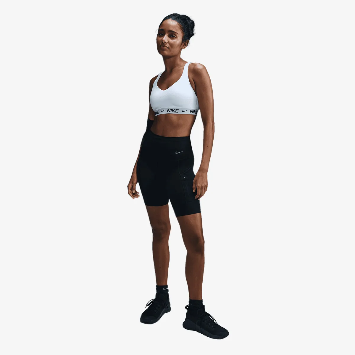NIKE Sportski grudnjak W NK DF INDY HGH SPT BRA