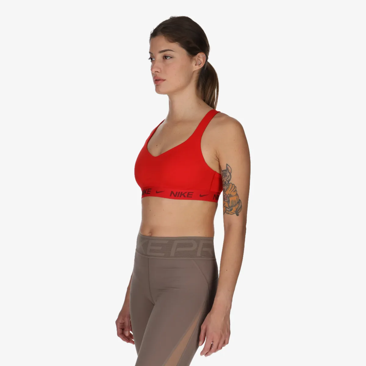 NIKE Sportski grudnjak W NK DF INDY HGH SPT BRA 