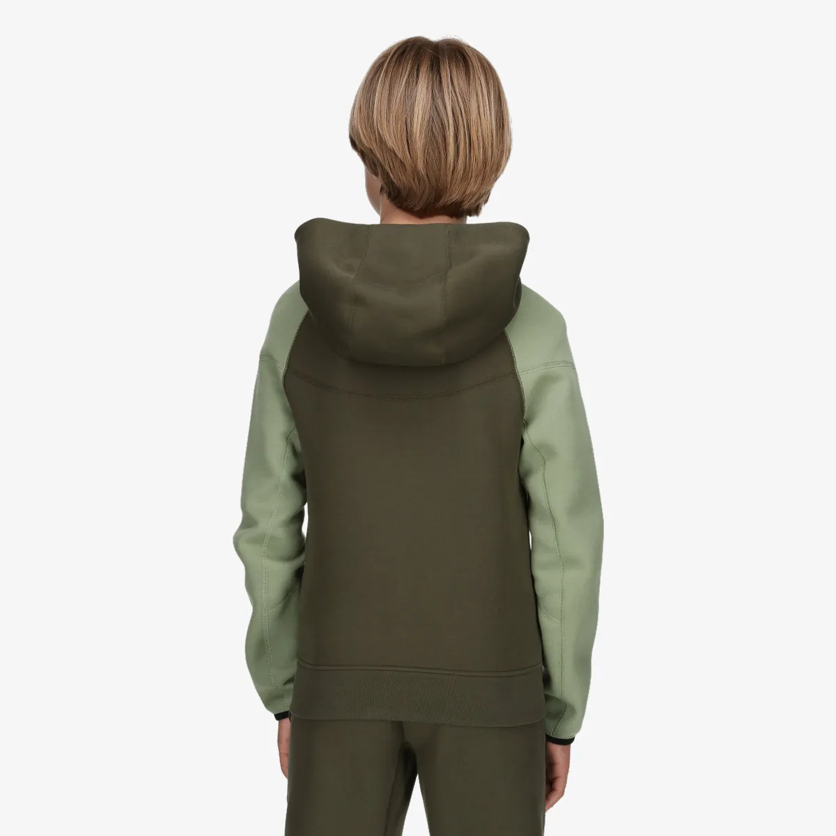 NIKE Majica s kapuljačom s patentom B NSW TECH FLC FZ 