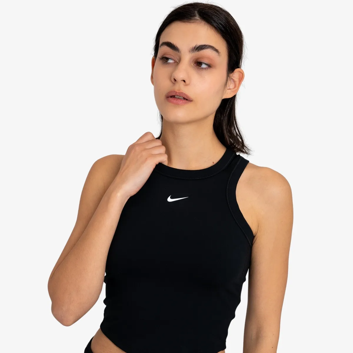 NIKE Top i majica bez rukava W NK ONE FITTED DF CROP TANK 