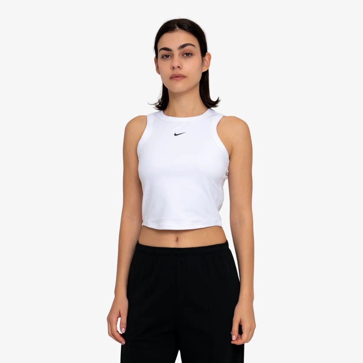 NIKE Top i majica bez rukava W NK ONE FITTED DF CROP TANK 