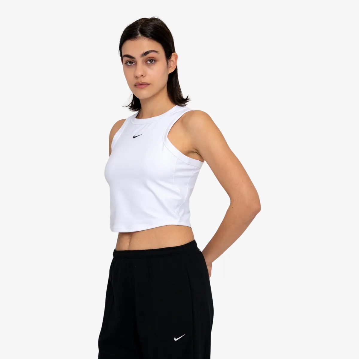 NIKE Top i majica bez rukava W NK ONE FITTED DF CROP TANK 