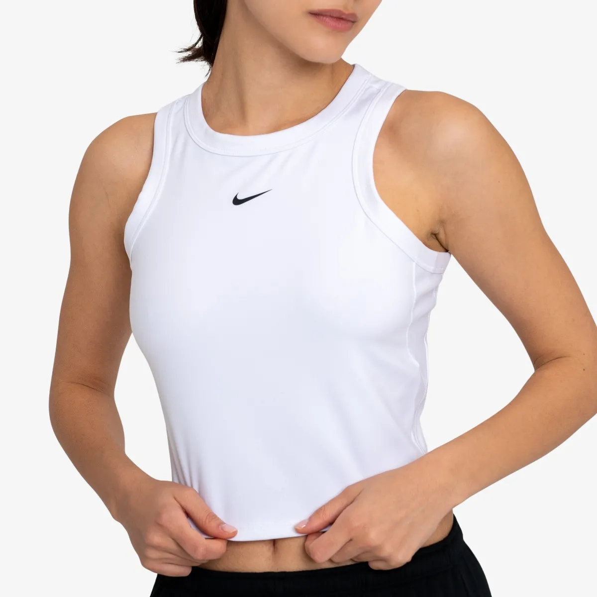 NIKE Top i majica bez rukava W NK ONE FITTED DF CROP TANK 