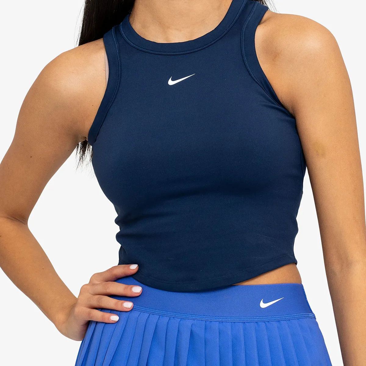 NIKE Top i majica bez rukava W NK ONE FITTED DF CROP TANK 