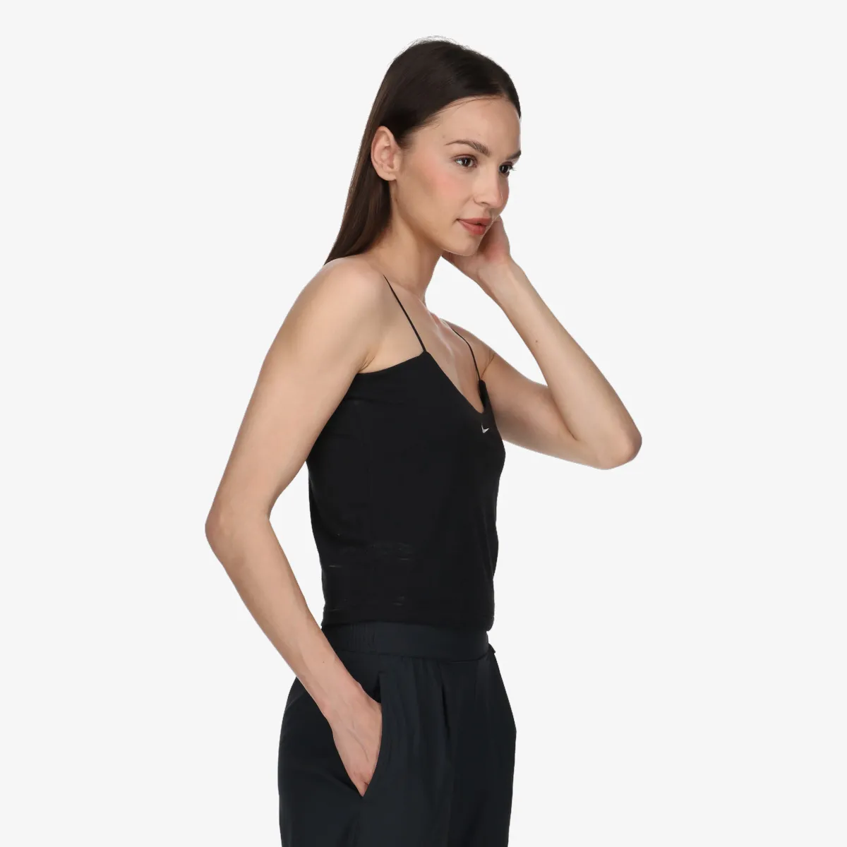NIKE Top i majica bez rukava W NSW NK CHLL KNT CAMI 