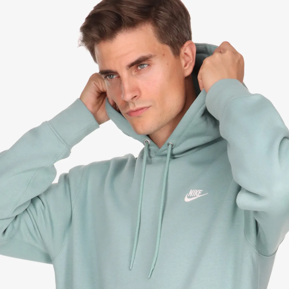 NIKE Majica s kapuljačom M NK CLUB BB PO HOODIE 
