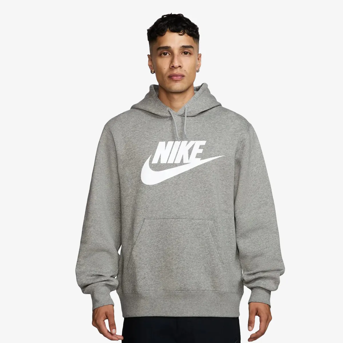 NIKE Majica s kapuljačom M NK CLUB BB PO GFX HOODIE 