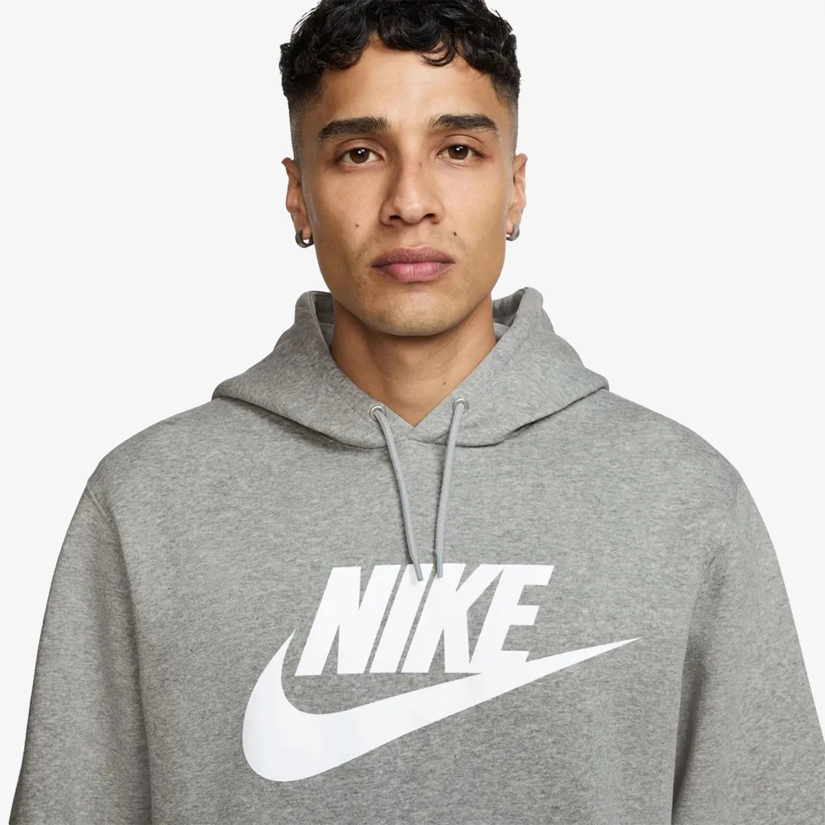 NIKE Majica s kapuljačom M NK CLUB BB PO GFX HOODIE 
