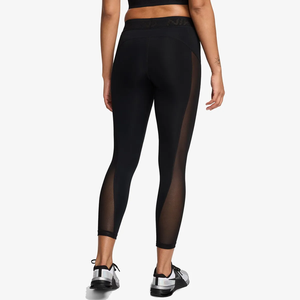 NIKE Tajice W NP DF MR 7/8 MESH TIGHT 