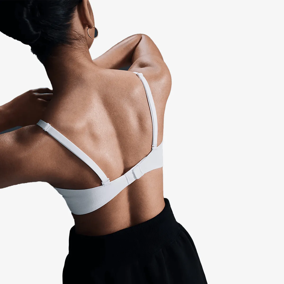 NIKE Sportski grudnjak W NK ALATE MINIMALIST LS BRA 