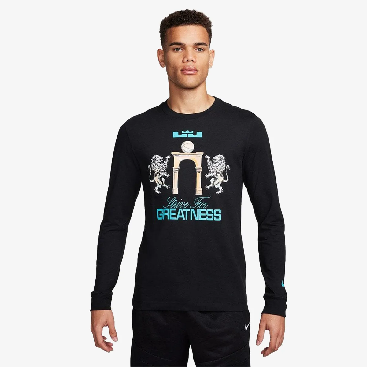NIKE Majica dugih rukava LBJ M NK TEE LS SP24 