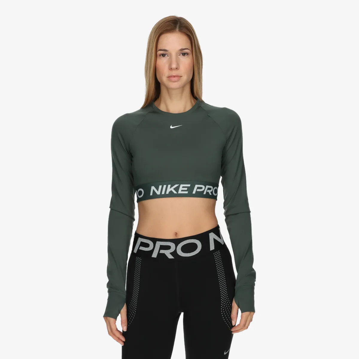 NIKE Majica dugih rukava NIKE PRO DF 365 CROP LS 
