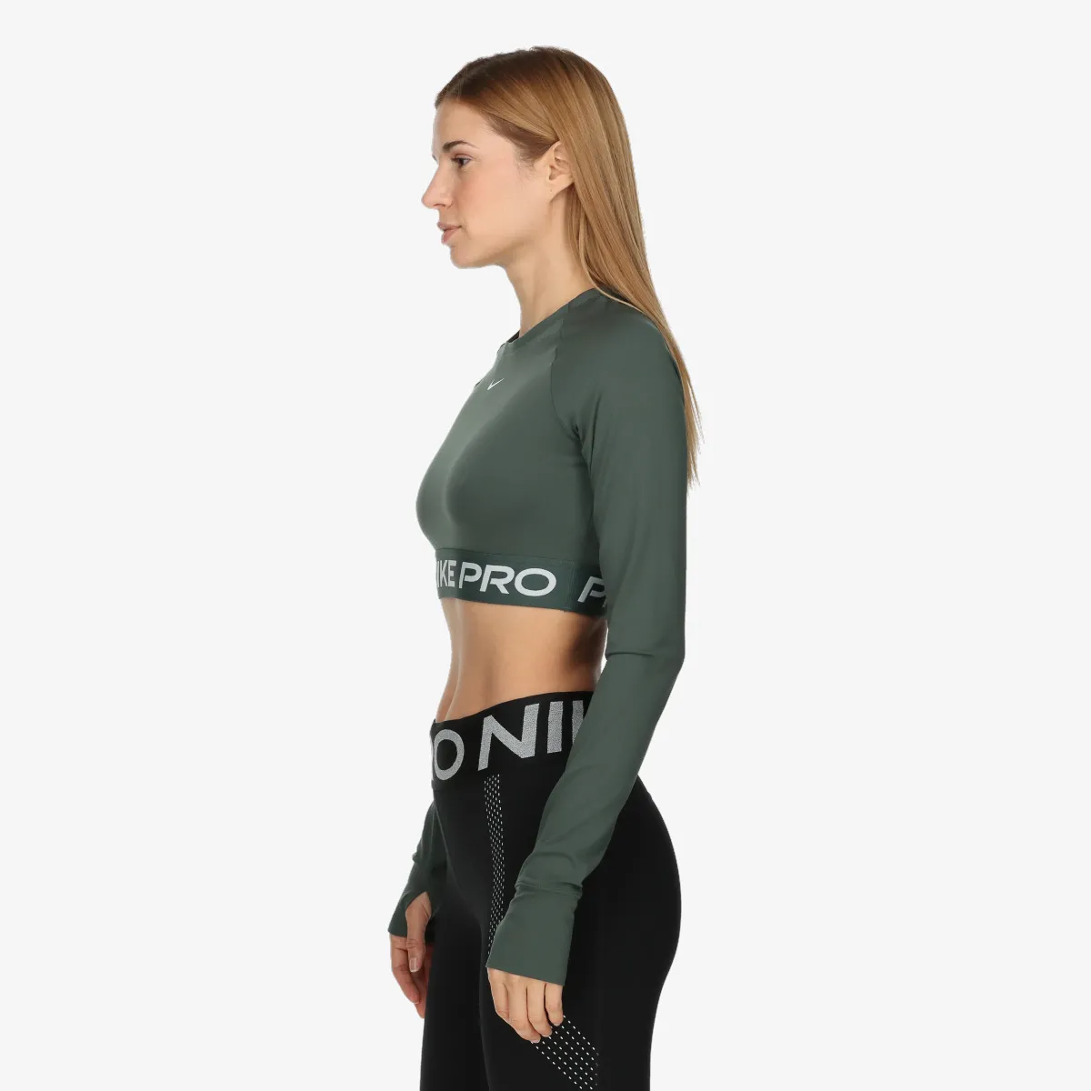 NIKE Majica dugih rukava NIKE PRO DF 365 CROP LS 