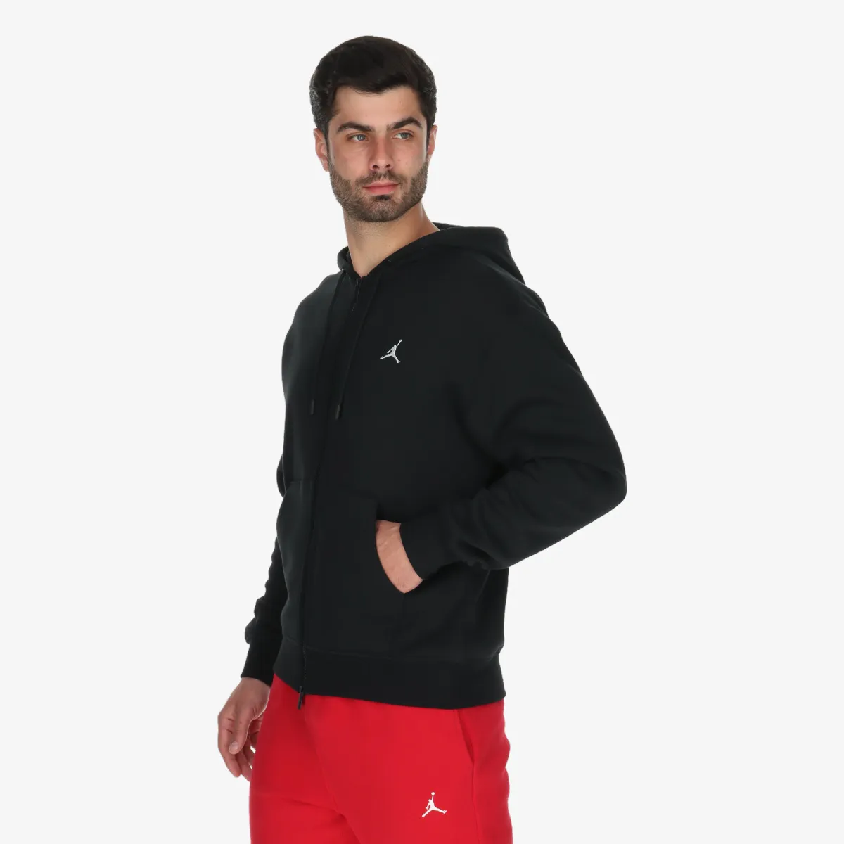 NIKE Majica s kapuljačom s patentom M J BRKLN FLC FZ 