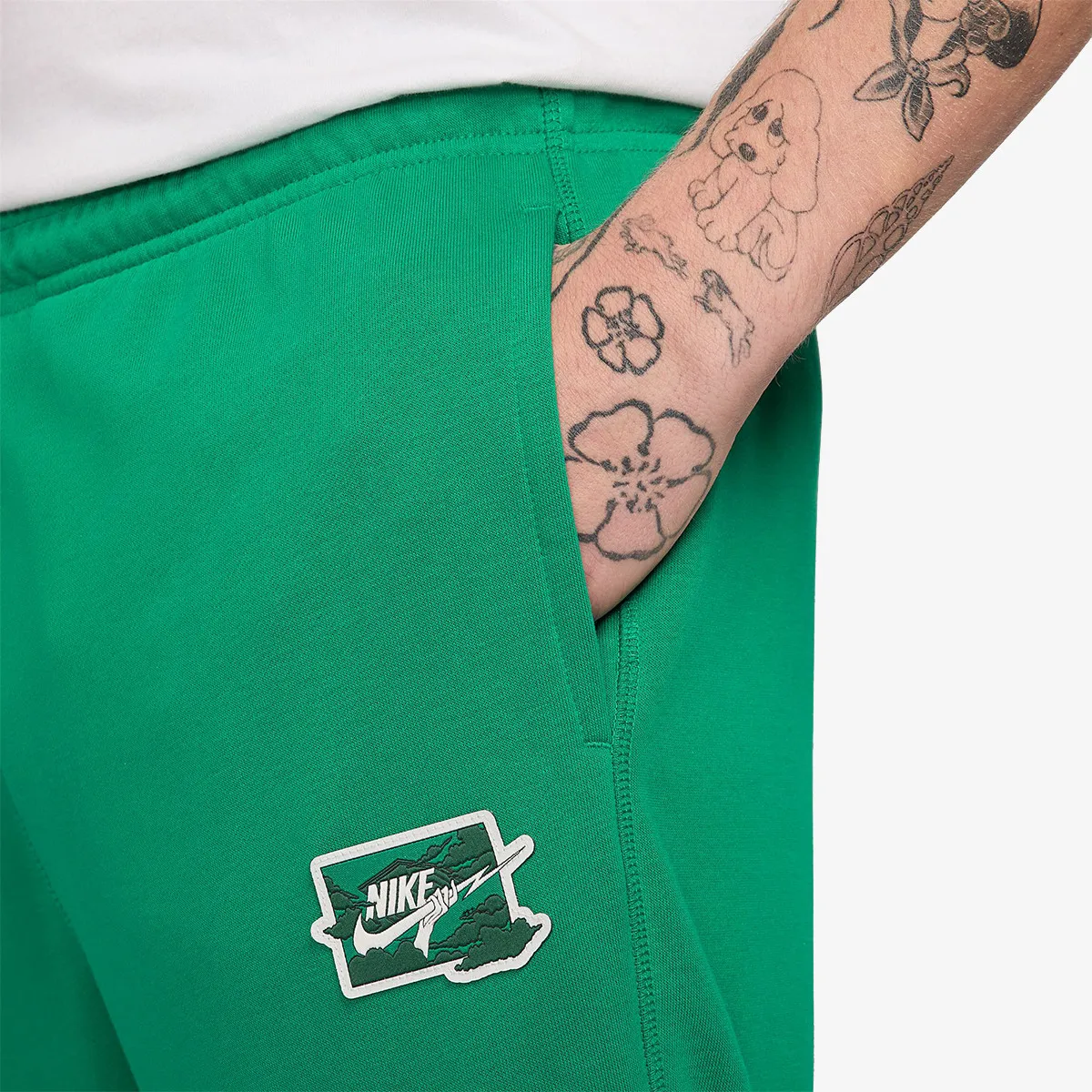 NIKE Hlače M NK CLUB FT CUFF PANT BOLT