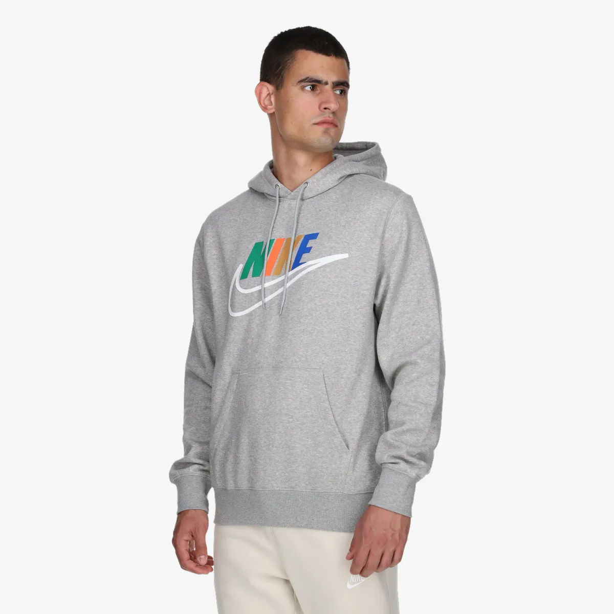 NIKE Majica s kapuljačom M NK CLUB BB HDY FUTURA BLOCK 