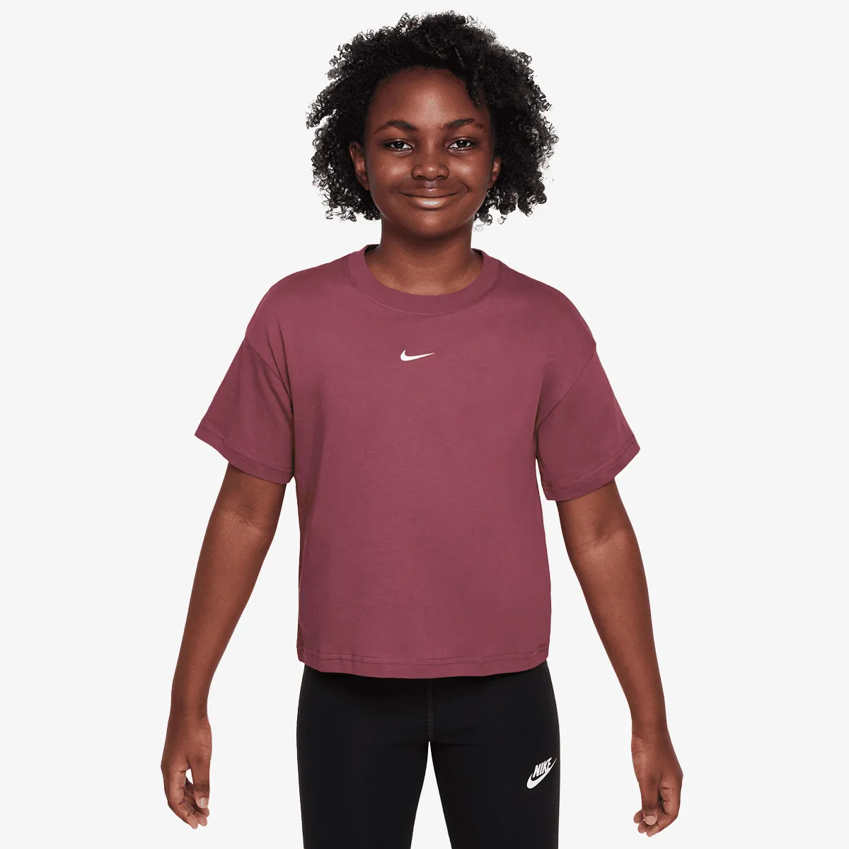 NIKE T-Shirt G NSW TEE BOY ESSNTL LBR 