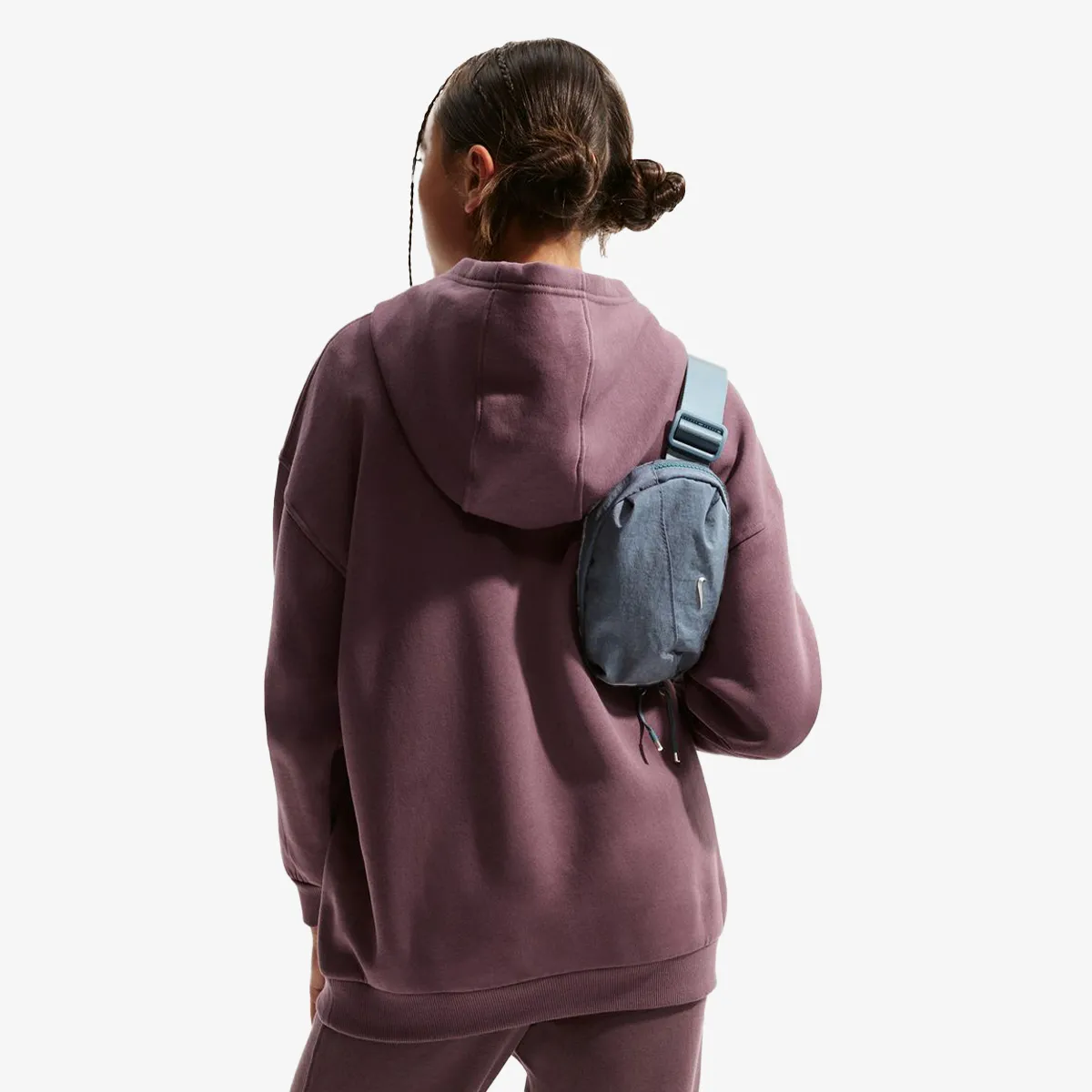 NIKE Majica s kapuljačom G NSW CLUB FLC OVRSZD PO HDY