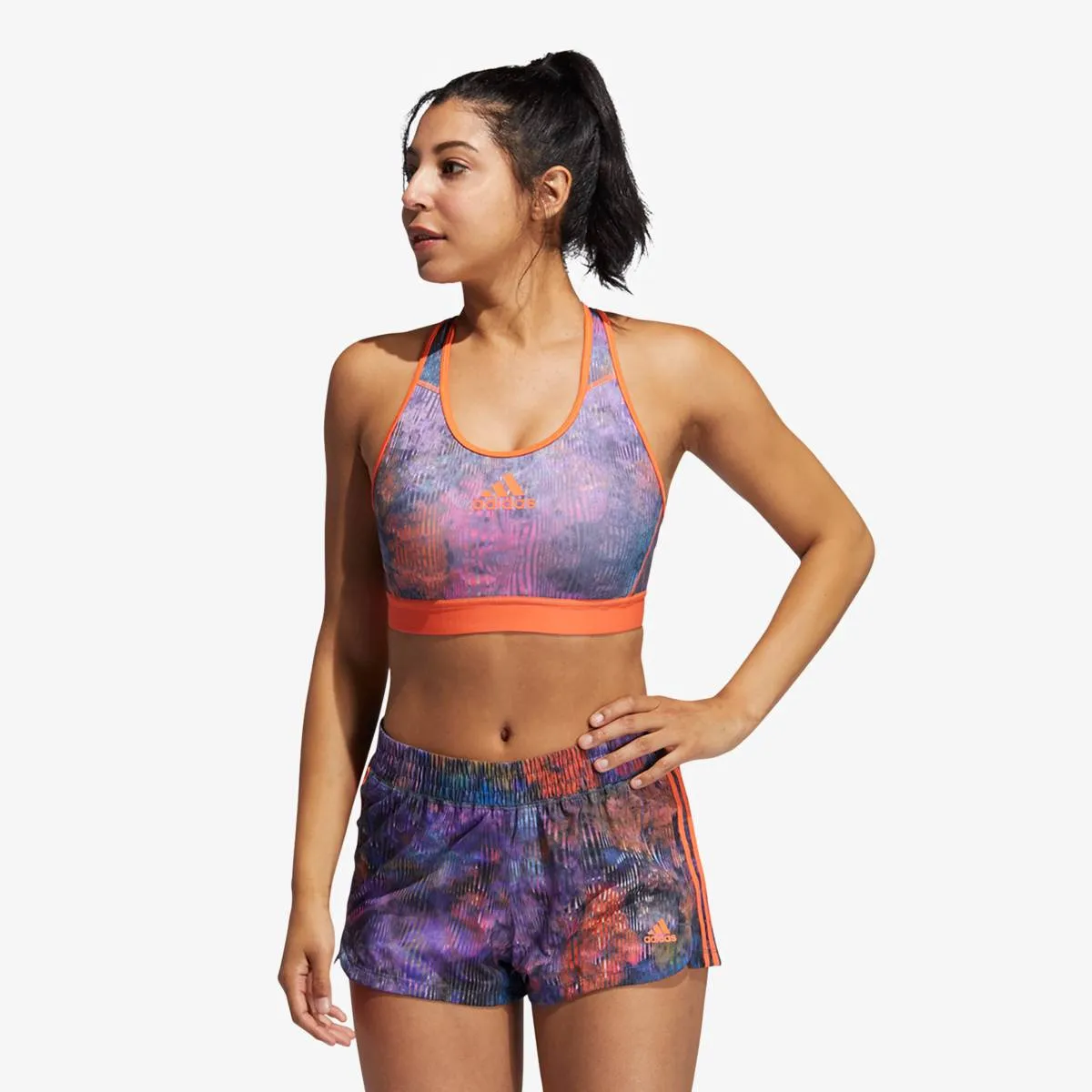 ADIDAS Sportski grudnjak DRST FLORAL B 