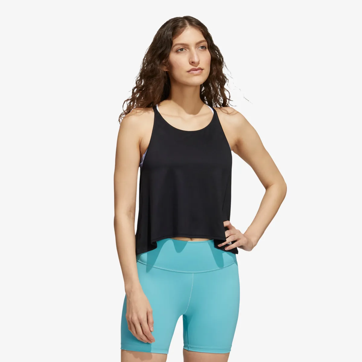 ADIDAS Top i majica bez rukava YOGA CROP 