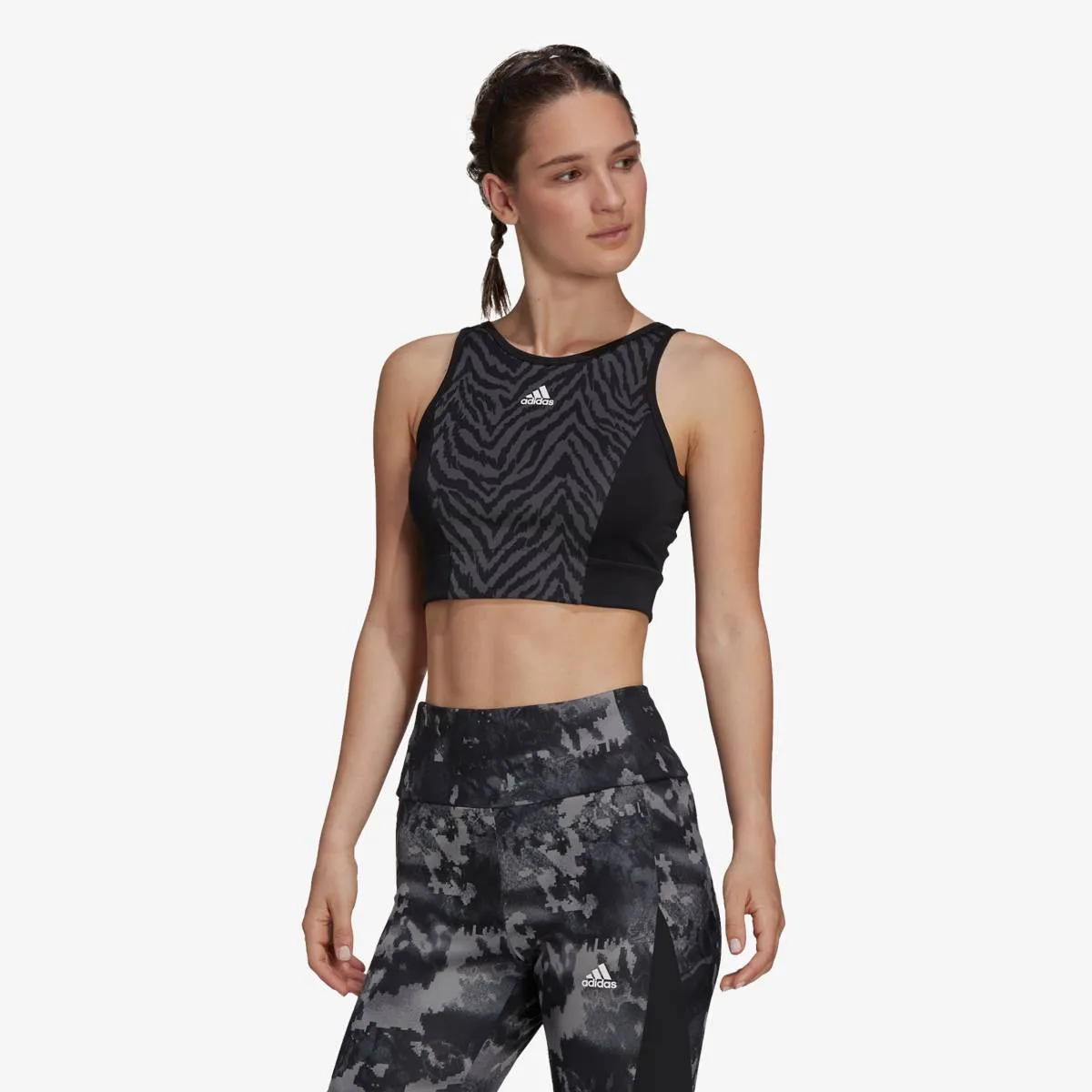 ADIDAS Top W ZBR CROP TP 