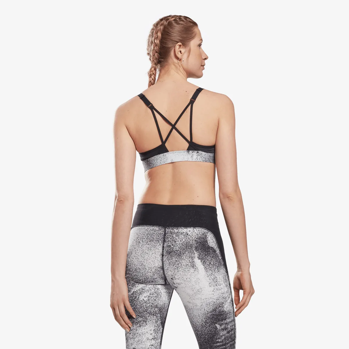 REEBOK Sportski grudnjak Lux Strappy Bra- Perf AOP 