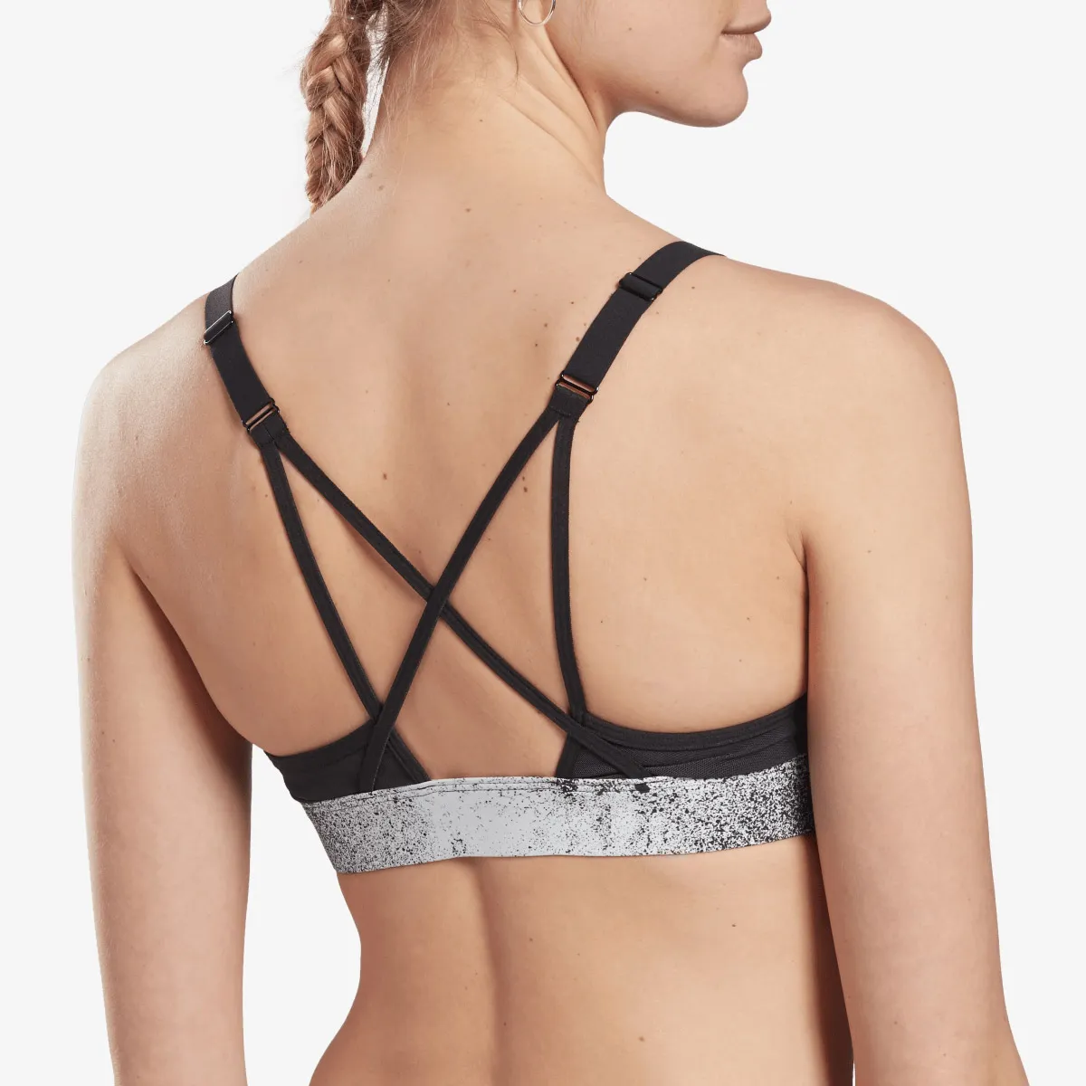 REEBOK Sportski grudnjak Lux Strappy Bra- Perf AOP 