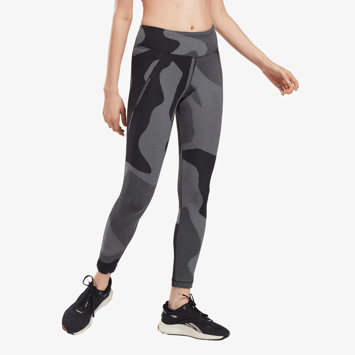 REEBOK Tajice TS Lux Tight- Jacquard 